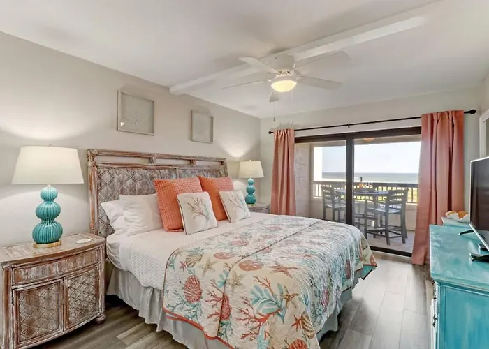 Amelia Surf And Racquet Club Condo - Oceanfront - Pools - Tennis Courts - Sleeps 4